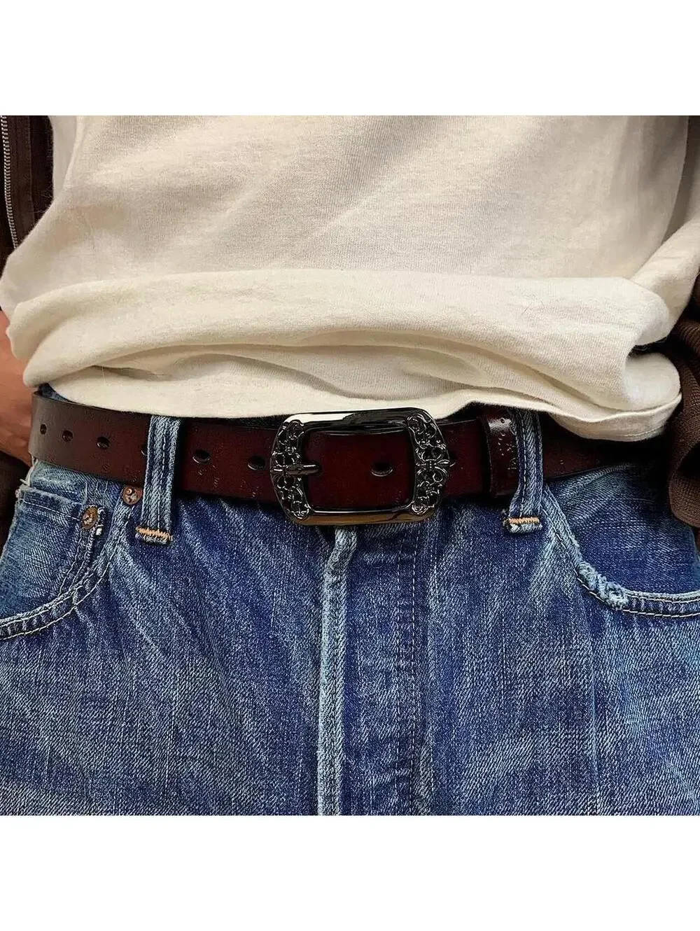 Vintage Western Belt 42 Inch